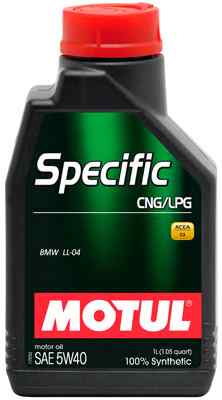 Масло моторное MOTUL Specific CNG/LPG 5W-40 Синтетическое 5 л