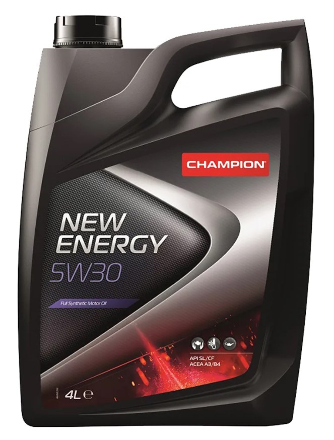 Масло моторное CHAMPION OIL NEW ENERGY 5W-30 Синтетическое 4 л