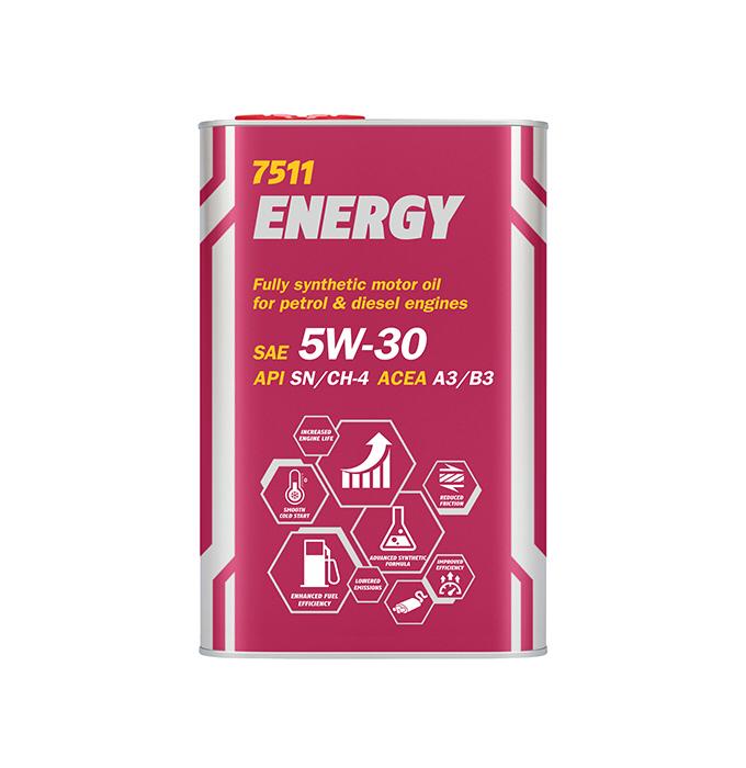 Масло моторное MANNOL 7511 Energy 5W-30 Синтетическое 1 л
