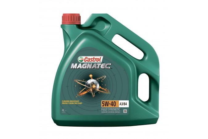 Масло моторное CASTROL Magnatec 10W-40 Полусинтетическое 4 л