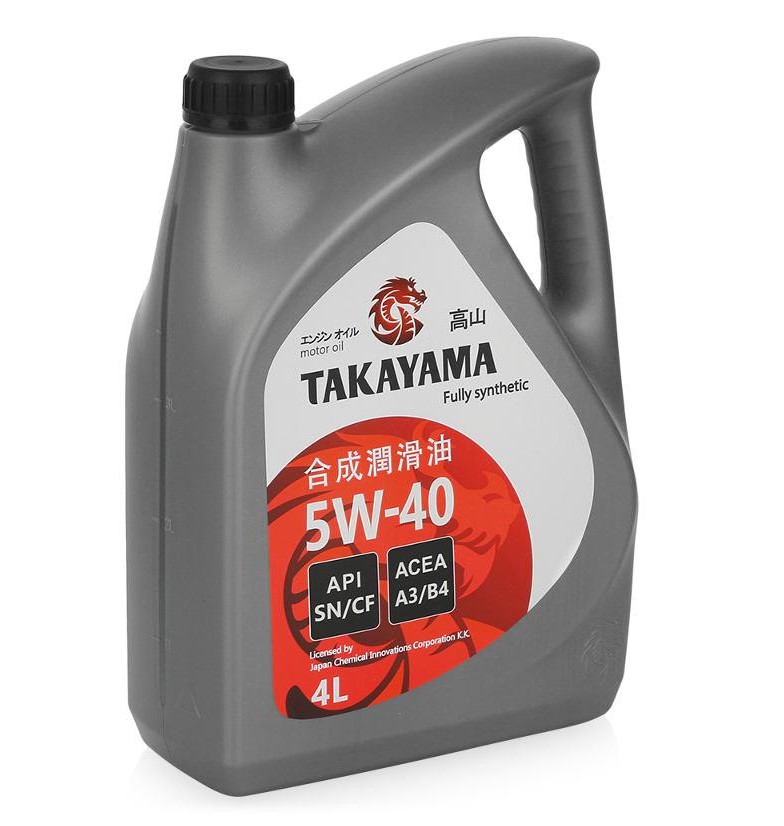Масло моторное TAKAYAMA  5W-40 Синтетическое 4 л