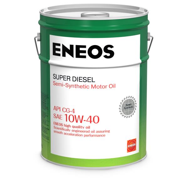 Масло моторное ENEOS Super Diesel CG-4 10W-40 Полусинтетическое 