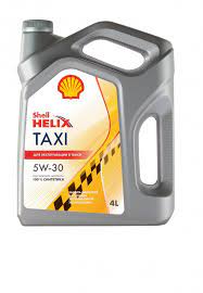 Масло моторное SHELL Helix Taxi 5W-30 Синтетическое 4 л