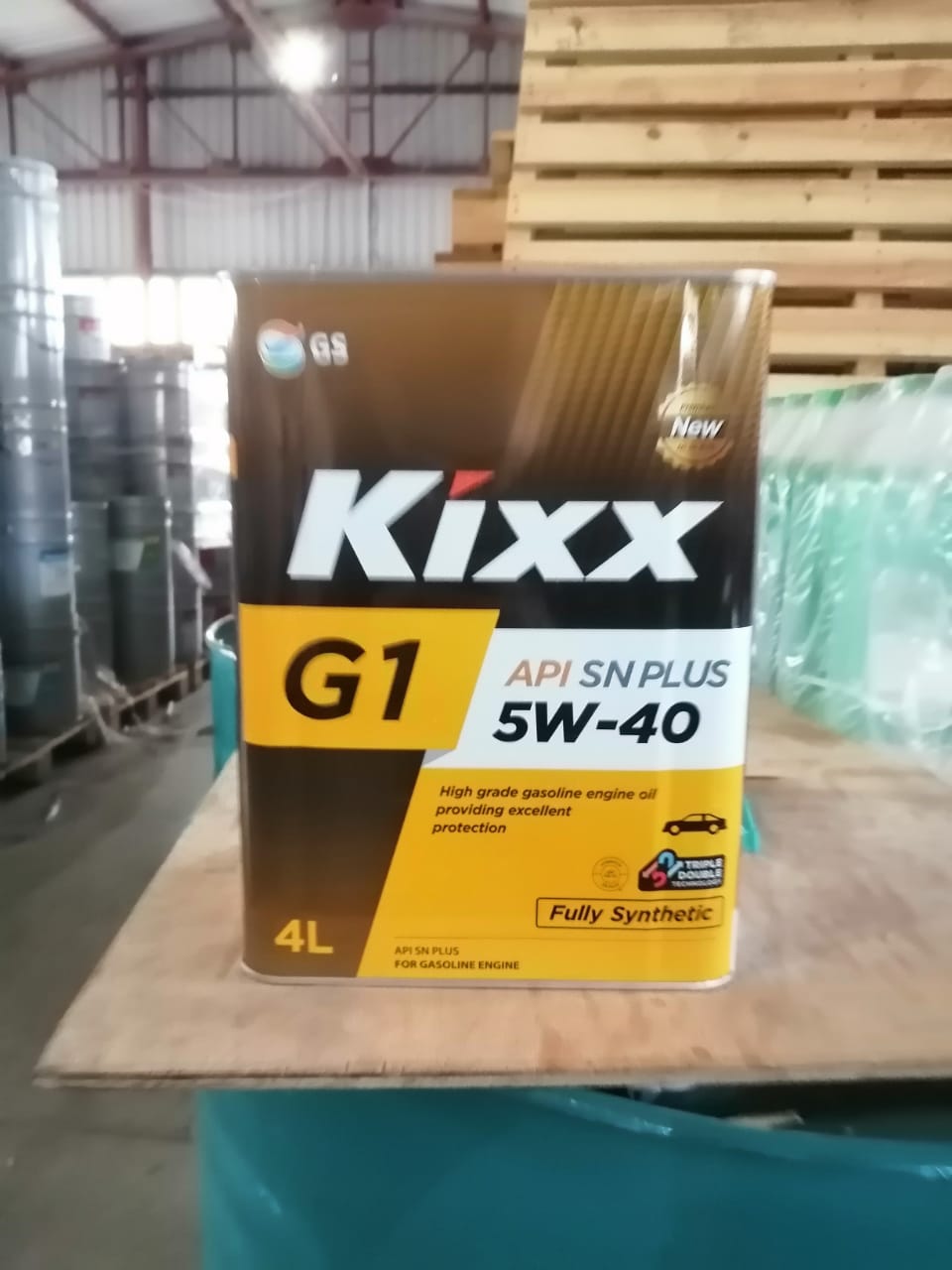 Масло моторное KIXX G1 Plus 5W-40 Синтетическое 4 л