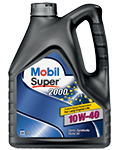 Масло моторное MOBIL Super 2000 10W-40 Полусинтетическое 4 л