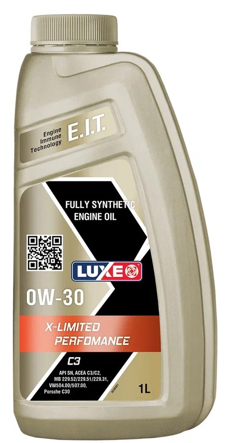 Масло моторное LUXE X-LIMITED PERFORMANCE 0W-30 Синтетическое 1 