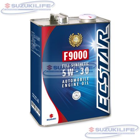 Масло моторное SUZUKI Ecstar F9000 5W-30 Синтетическое 4 л