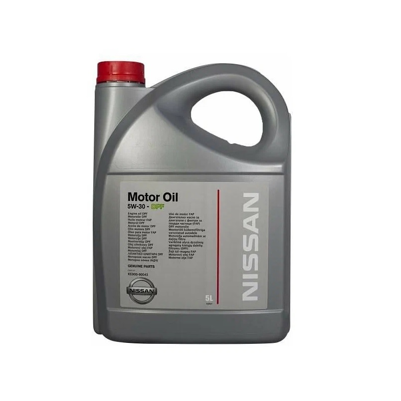 Масло моторное NISSAN Motor Oil DPF 5W-30 Синтетическое 5 л
