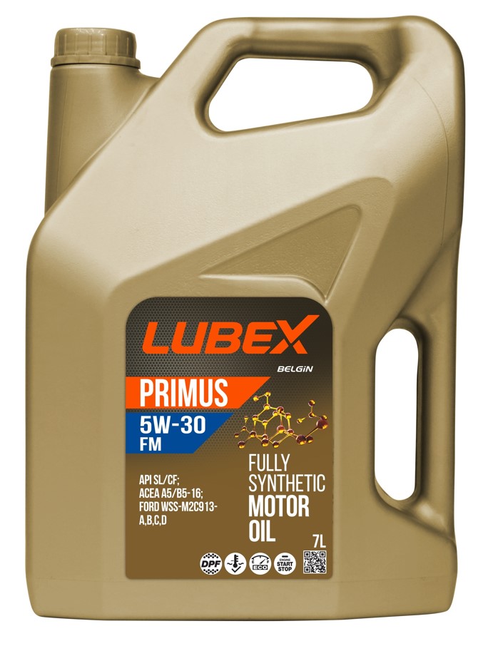 Масло моторное LUBEX Primus FM 5W-30 Синтетическое 7 л