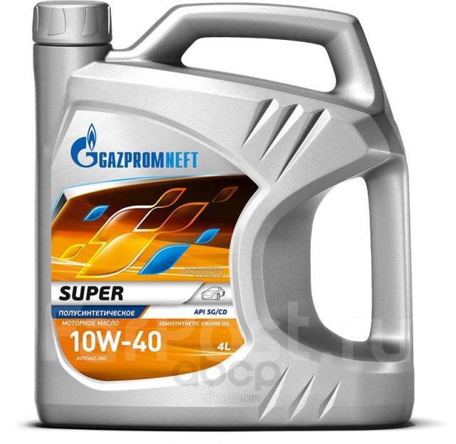 Масло моторное GAZPROMNEFT Super 10W-40 Полусинтетическое 4 л