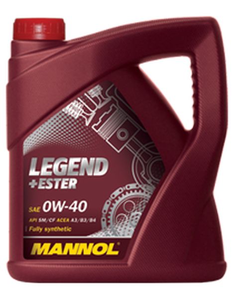 Масло моторное MANNOL 7901 Legend+Ester 0W-40 Синтетическое 4 л