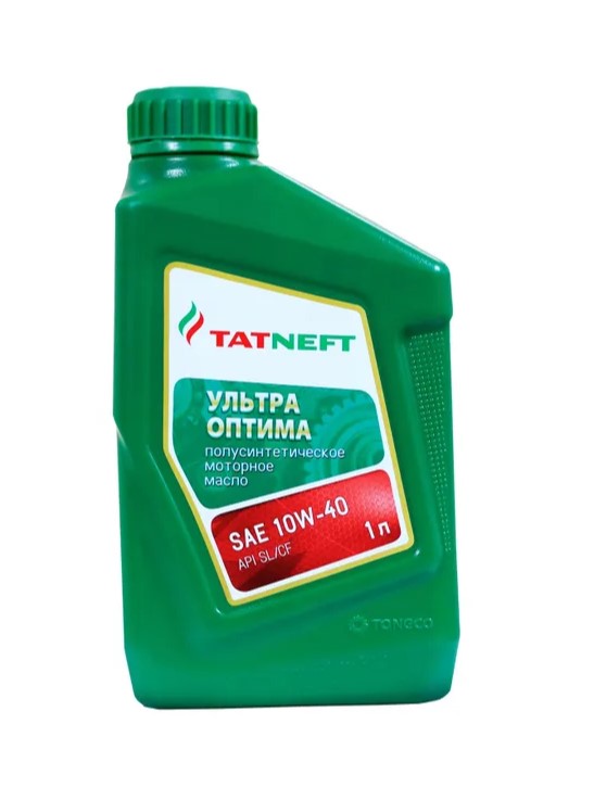 Масло моторное TATNEFT Ультра-Оптима 10W-40 Полусинтетическое 1 