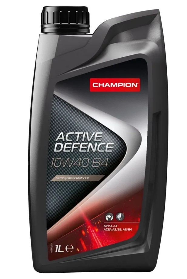 Масло моторное CHAMPION OIL Active Defence 10W-40 Полусинтетичес