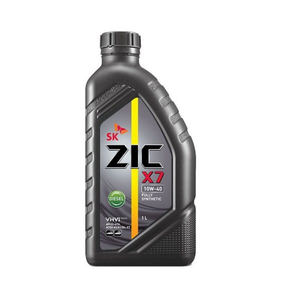 Масло моторное ZIC X7 Diesel 10W-40 Синтетическое 1 л