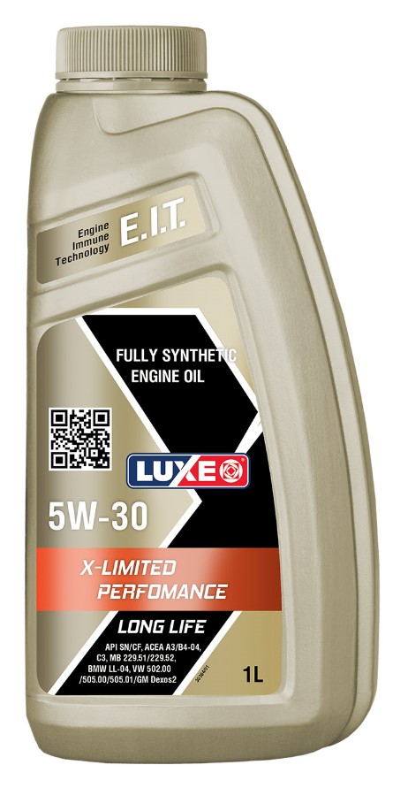 Масло моторное LUXE X-LIMITED PERFORMANCE LL 5W-30 Синтетическое