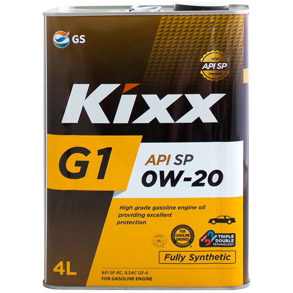 Масло моторное KIXX G1 0W-20 Синтетическое 4 л