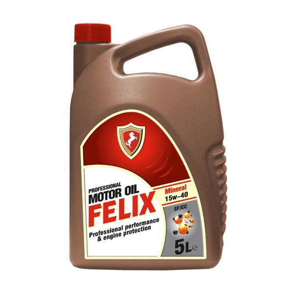 Масло моторное FELIX  15W-40 Минеральное 5 л