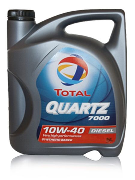 Масло моторное TOTAL Quartz 7000 Diesel 10W-40 Полусинтетическое