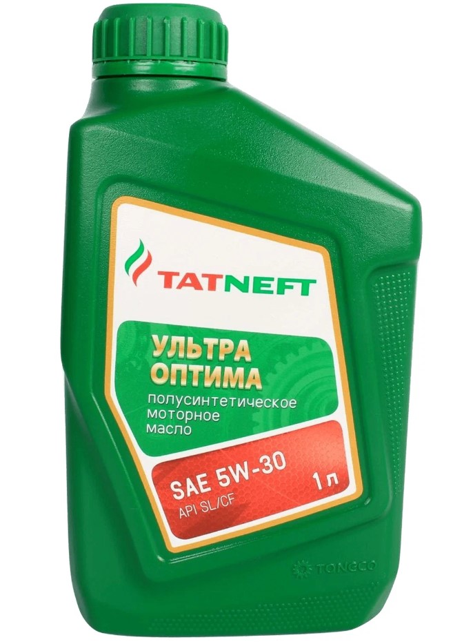 Масло моторное TATNEFT Ультра-Оптима 5W-30 Полусинтетическое 1 л
