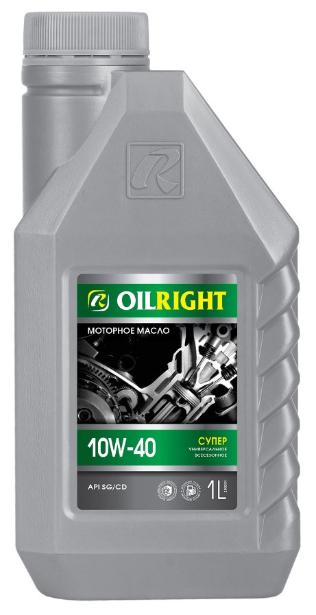 Масло моторное OILRIGHT Супер 10W-40 Минеральное 1 л