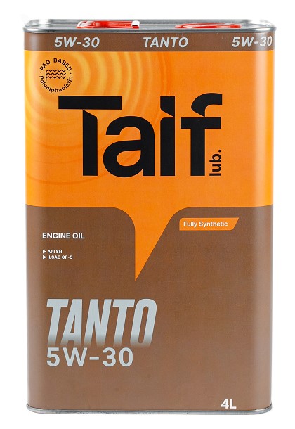 Масло моторное TAIF TANTO 5W-30 Синтетическое 4 л