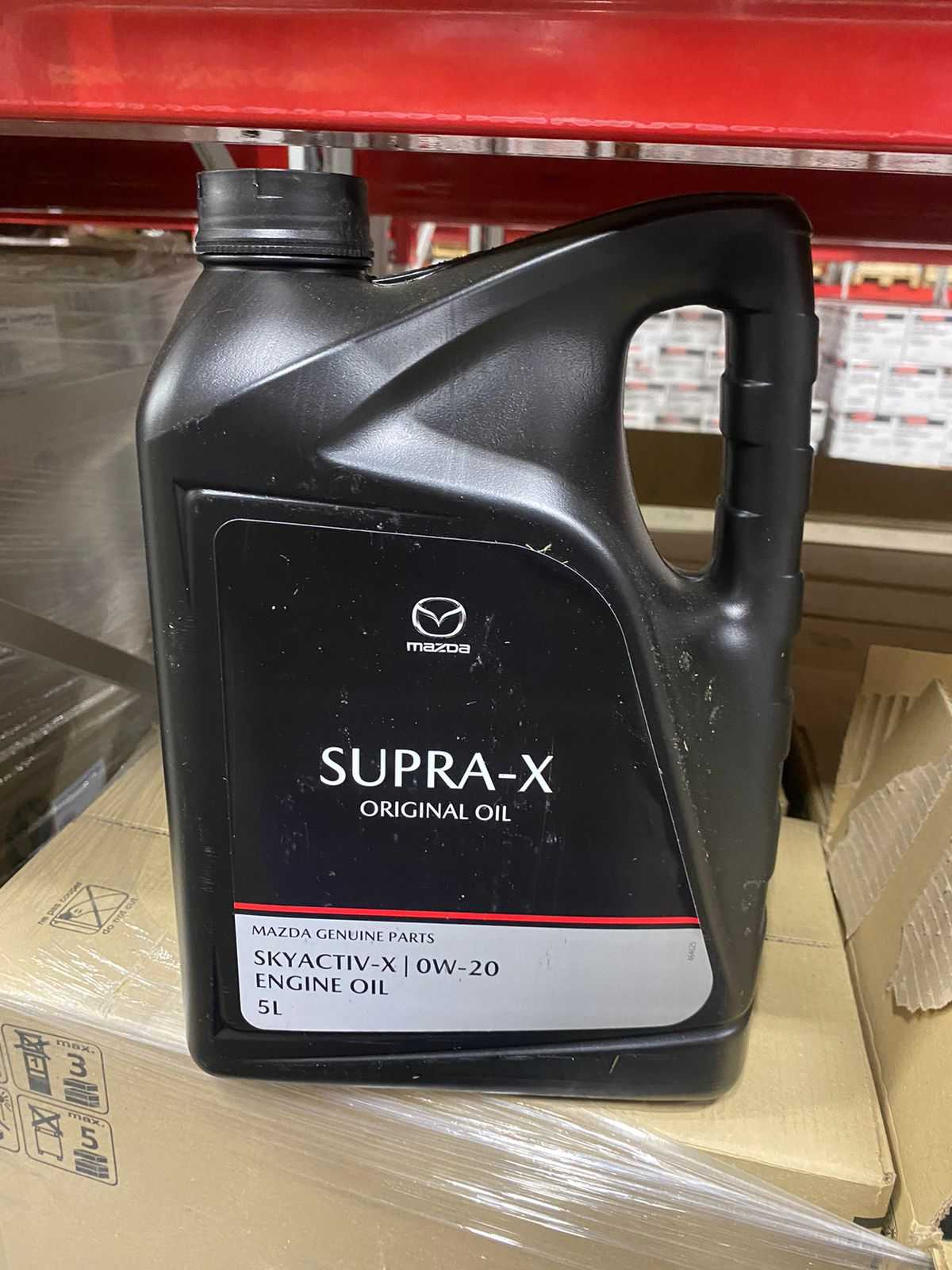 Масло моторное MAZDA Original Oil Supra X 0W-20 Синтетическое 5 