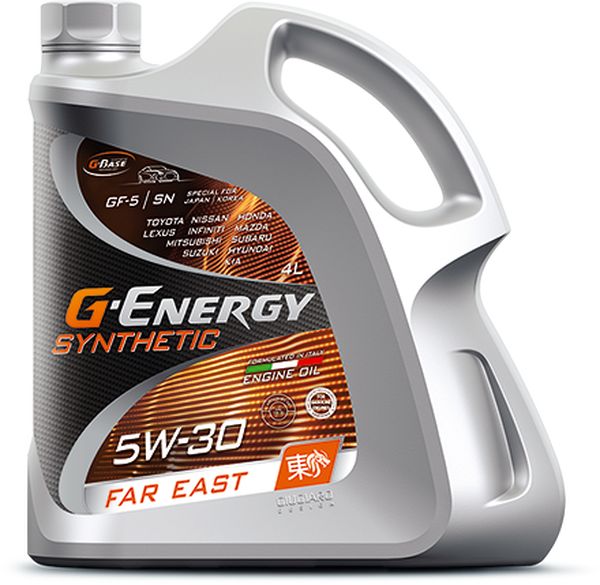 Масло моторное G-ENERGY Synthetic Far East 5W-30 Синтетическое 4