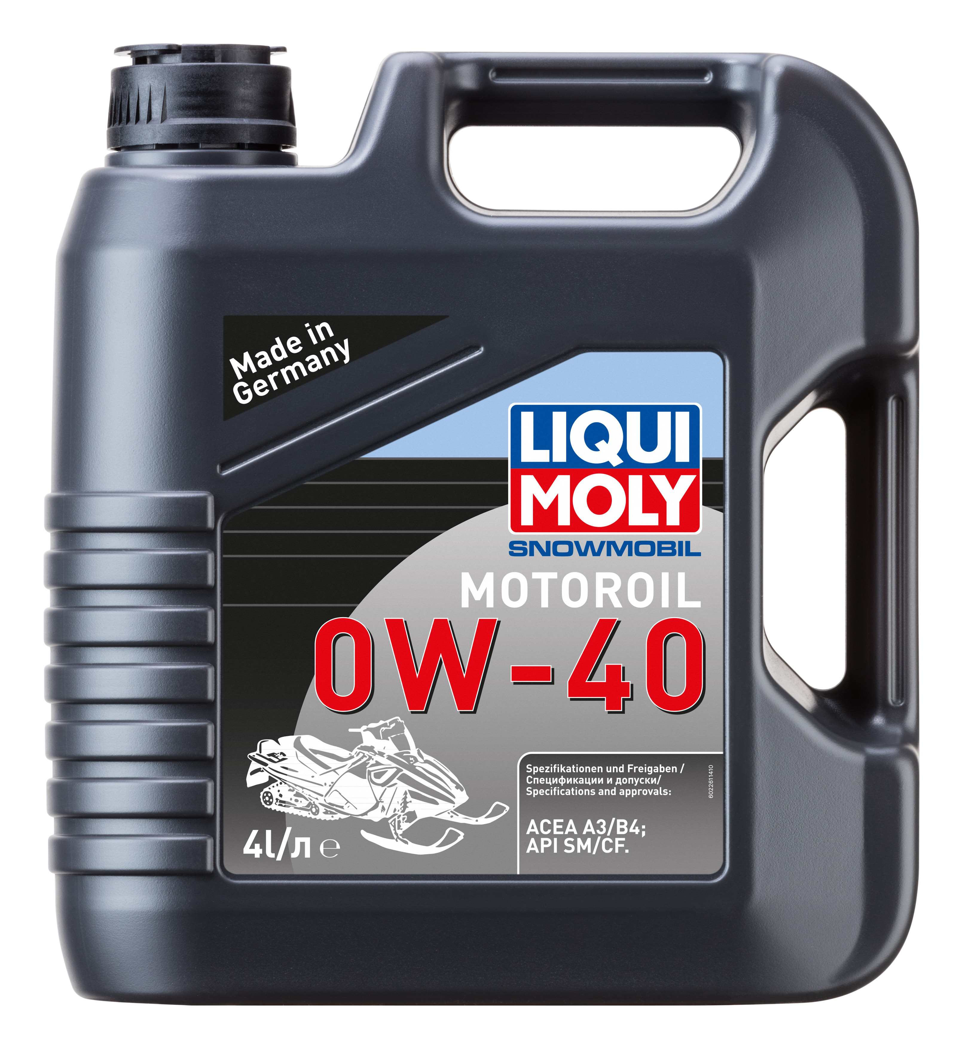 Масло моторное LIQUI MOLY Snowmobil Motoroil 0W-40 Синтетическое