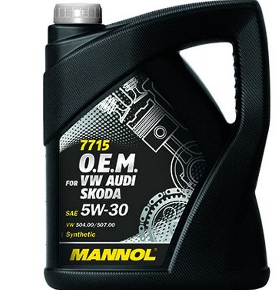 Масло моторное MANNOL 7715 O.E.M 5W-30 Синтетическое 5 л