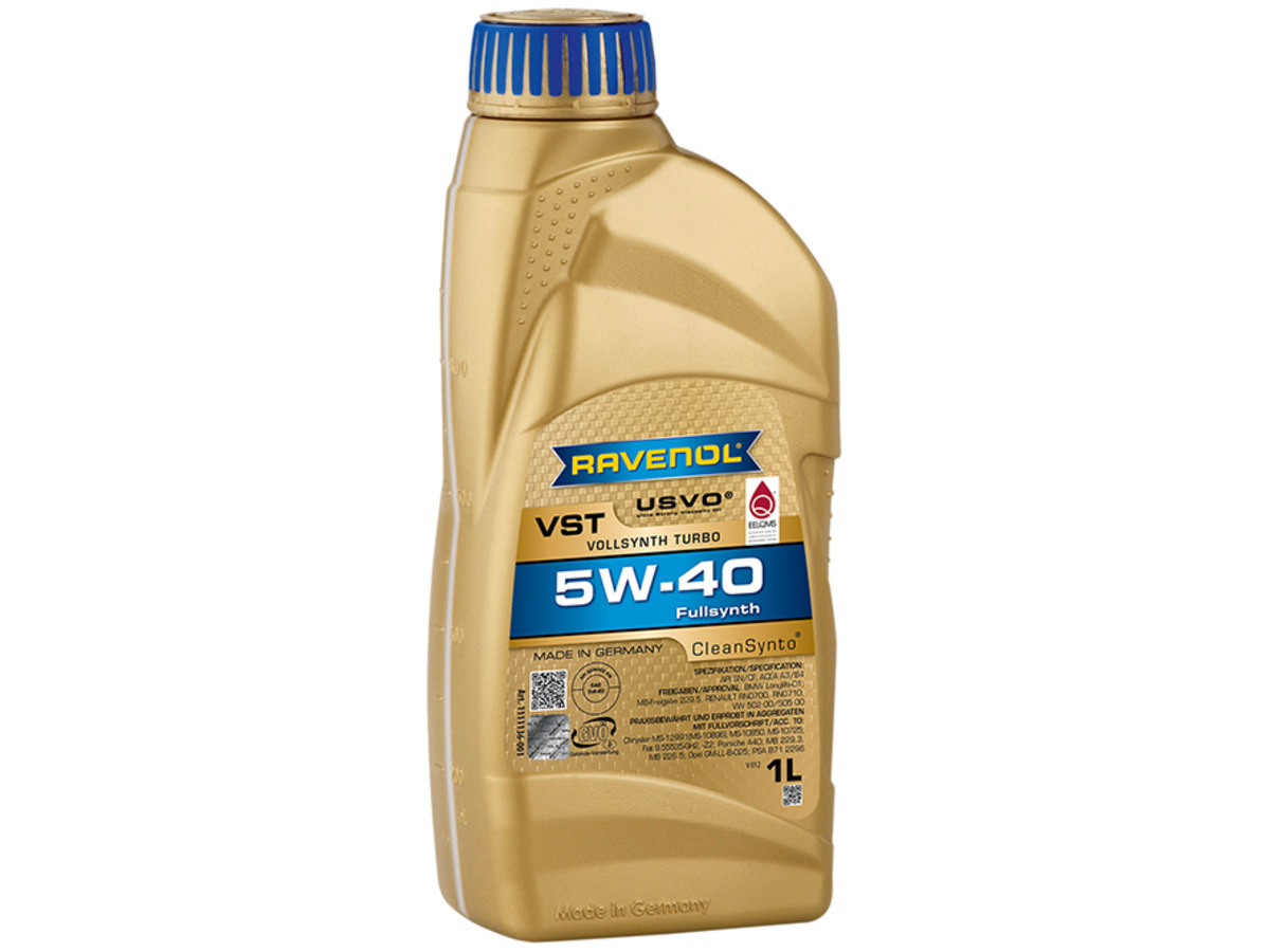 Масло моторное RAVENOL VST 5W-40 Синтетическое 1 л