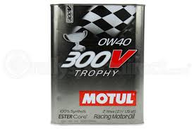 Масло моторное MOTUL 300 V Trophy Motorsport 0W-40 Синтетическое