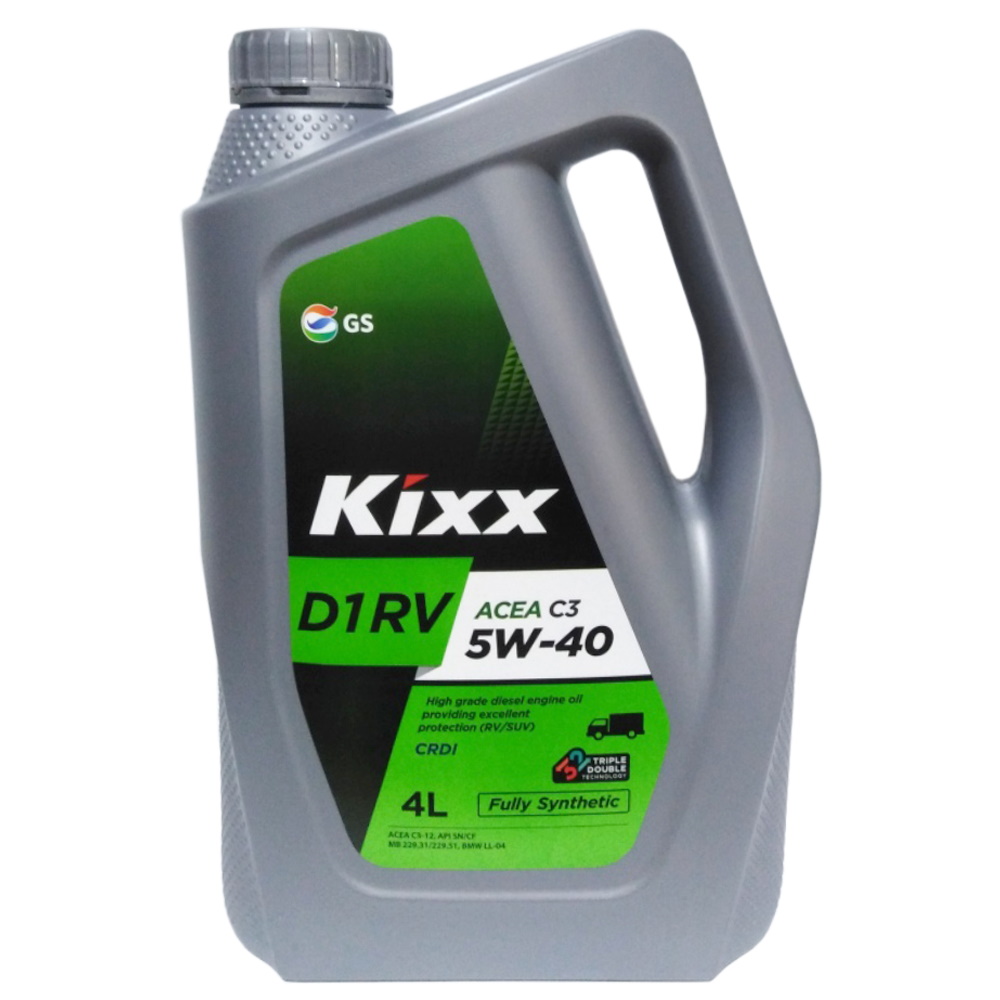 Масло моторное KIXX D1 RV 5W-40 Синтетическое 4 л