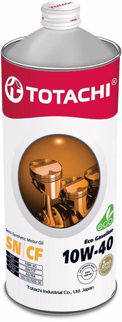 Масло моторное TOTACHI NIRO Eco Gasoline 10W-40 Полусинтетическо