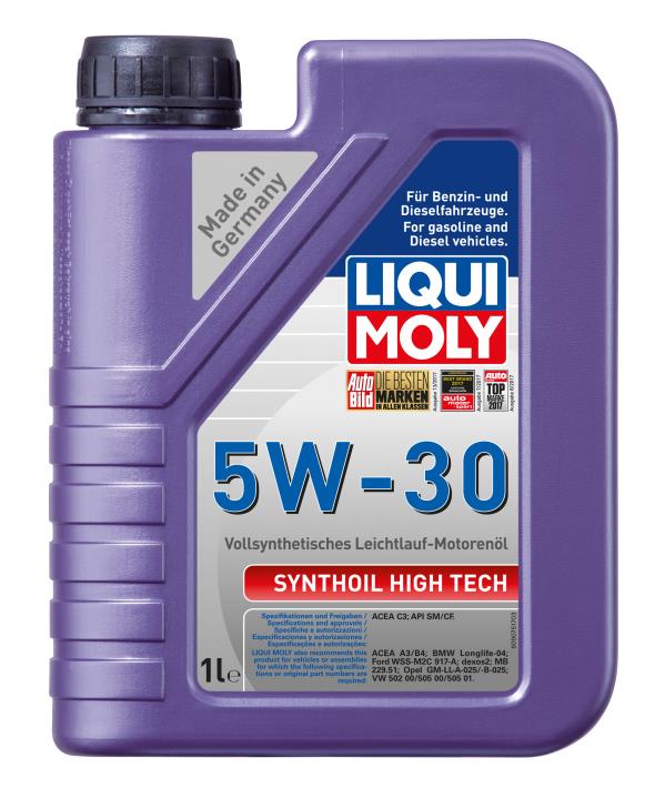 Масло моторное LIQUI MOLY Synthoil High Tech 5W-30 Синтетическое