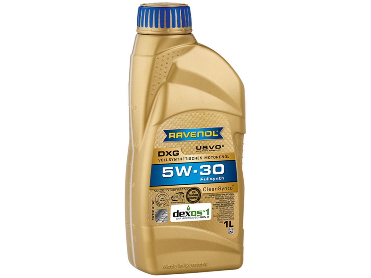 Масло моторное RAVENOL DXG 5W-30 Синтетическое 1 л