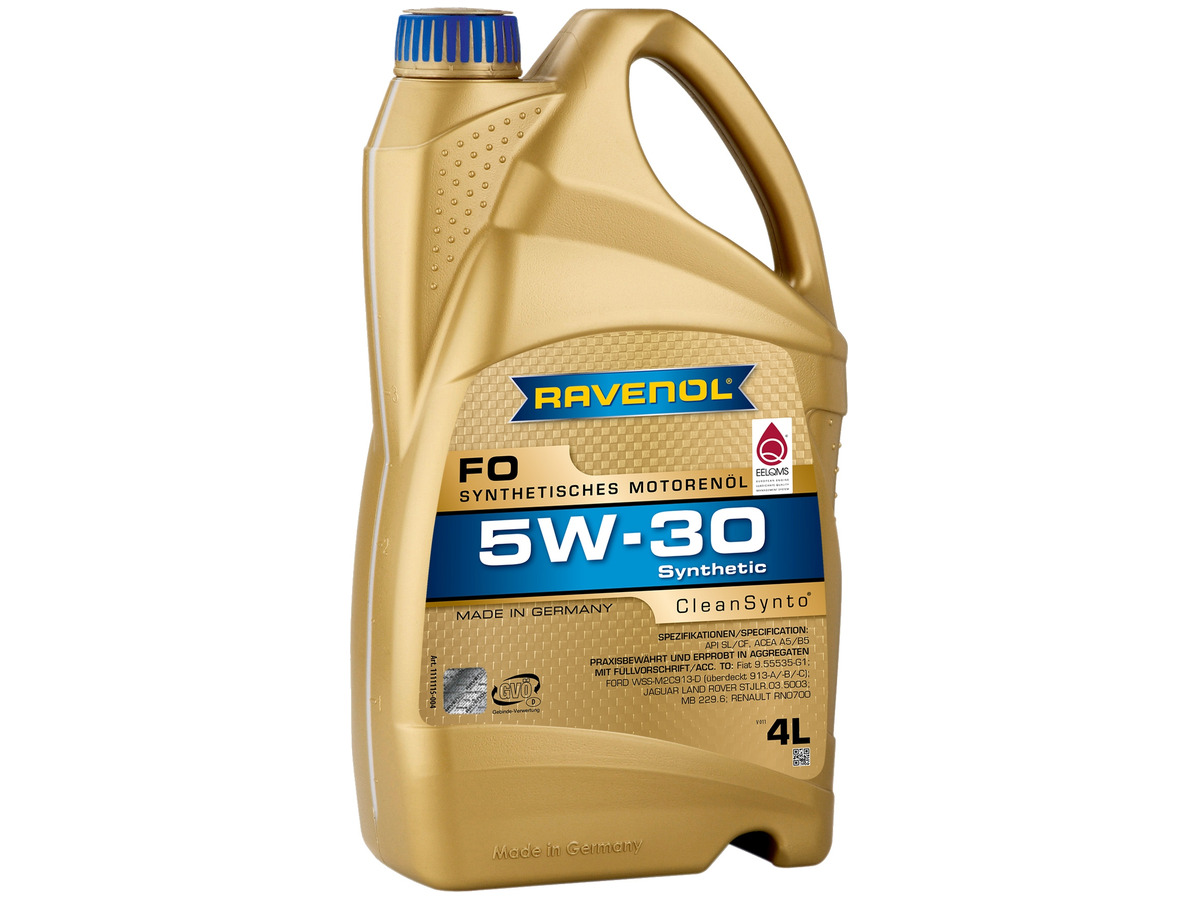 Масло моторное RAVENOL FO 5W-30 Синтетическое 4 л