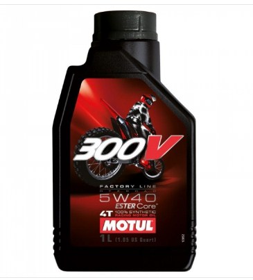 Масло моторное MOTUL 300V 4T Off Road 5W-40 Синтетическое 1 л