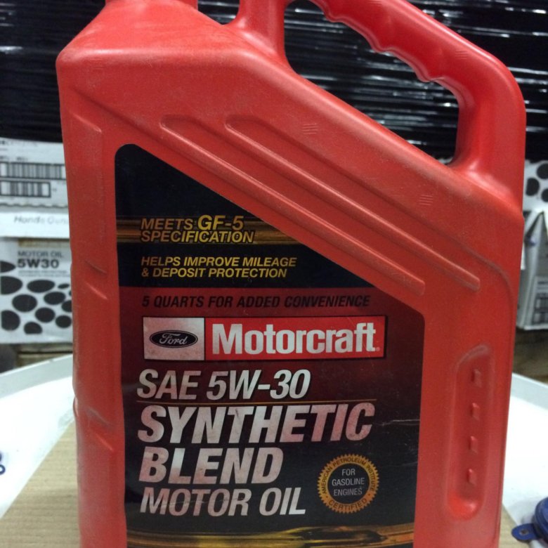 Масло моторное FORD Synthetic Blend Motor Oil 5W-30 Синтетическо