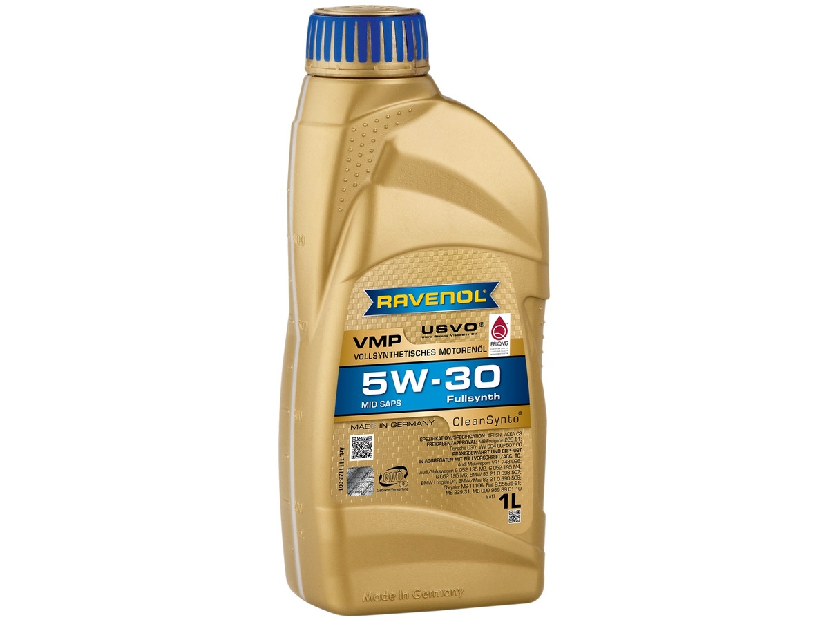 Масло моторное RAVENOL VMP 5W-30 Синтетическое 1 л