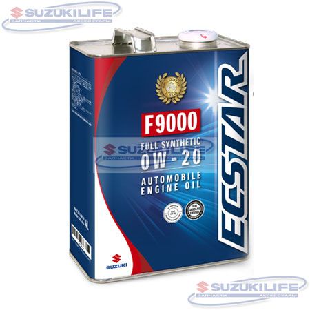 Масло моторное SUZUKI Ecstar F9000 0W-20 Синтетическое 4 л
