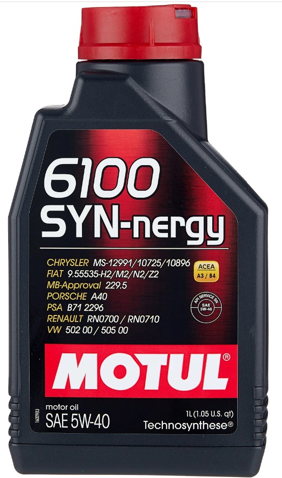 Масло моторное MOTUL 6100 SYN-Nergy 5W-40 Синтетическое 1 л