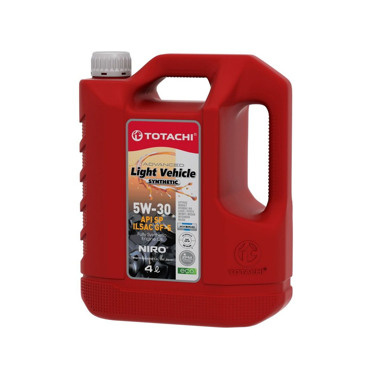 Масло моторное TOTACHI NIRO LV Synthetic 5W-30 Синтетическое 4 л