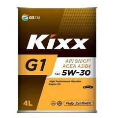 Масло моторное KIXX G1 Plus 5W-30 Синтетическое 4 л