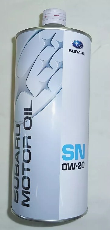 Масло моторное SUBARU Motor Oil 0W-20 Синтетическое 1 л