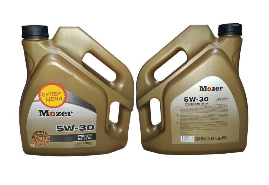 Масло моторное MOZER  5W-30 Синтетическое 4 л