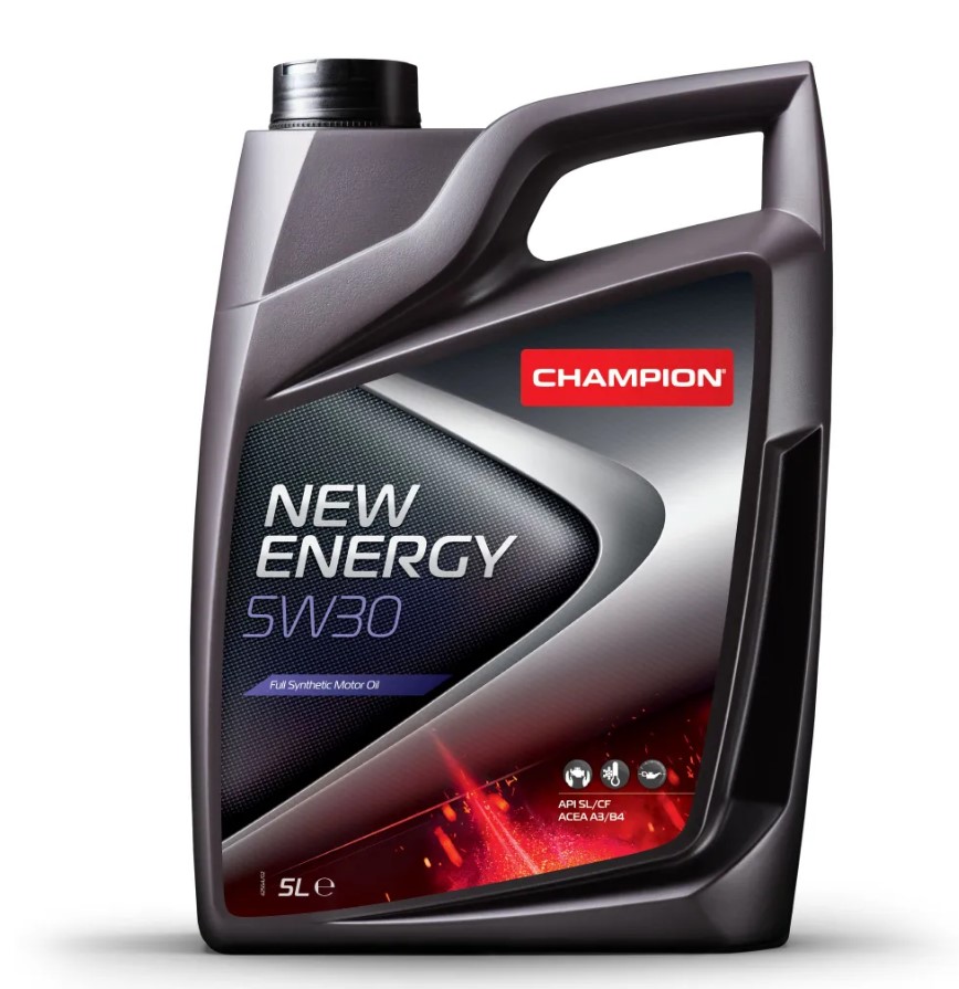 Масло моторное CHAMPION OIL NEW ENERGY 5W-30 Синтетическое 5 л