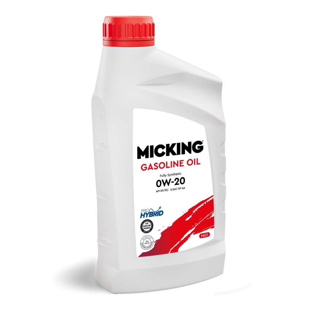 Масло моторное MICKING Gasoline Oil MG1 0W-20 Синтетическое 1 л