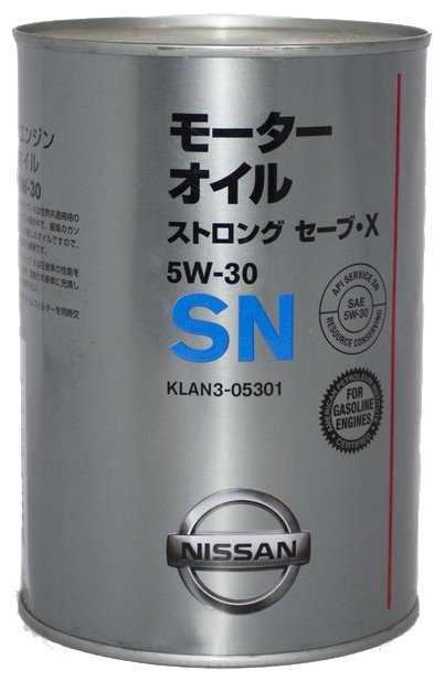 Масло моторное NISSAN Strong Save X 5W-30 Синтетическое 1 л