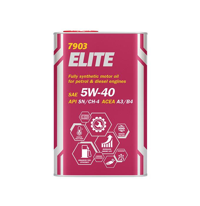 Масло моторное MANNOL 7903 Elite 5W-40 Синтетическое 1 л