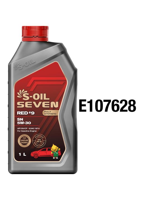 Масло моторное S-OIL RED #9 5W-30 Синтетическое 1 л